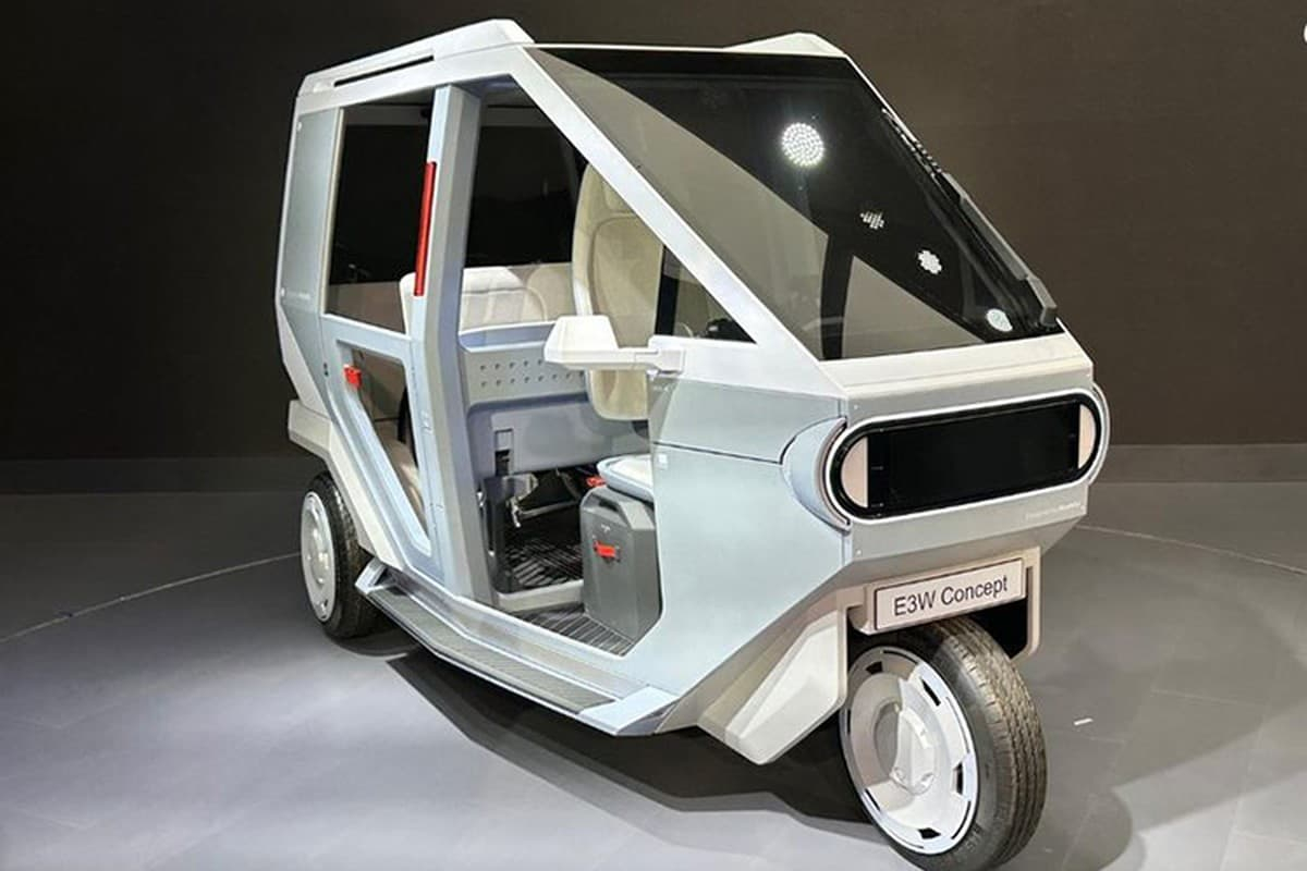 Ra mắt Hyundai tuk tuk chạy điện ba và bốn bánh - Ảnh 1