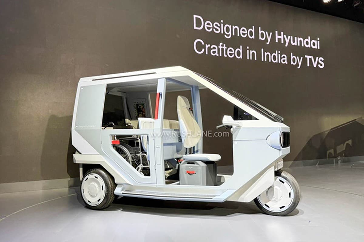 Ra mắt Hyundai tuk tuk chạy điện ba và bốn bánh - Ảnh 2