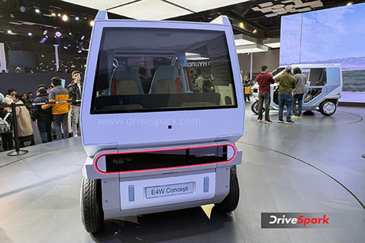 Ra mắt Hyundai tuk tuk chạy điện ba và bốn bánh - Ảnh 3