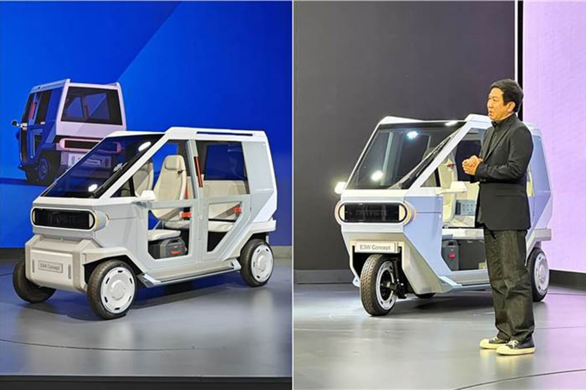 Ra mắt Hyundai tuk tuk chạy điện ba và bốn bánh - Ảnh 8