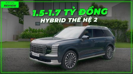 1.7 tỷ đồng cho Hyundai Palisade Hybrid: Kích thước khổng lồ, trang bị ở tầm thừa thãi!