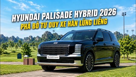 Chạy thử Hyundai Palisade Hybrid 2026: Phá bỏ tư duy xe Hàn lủng liểng
