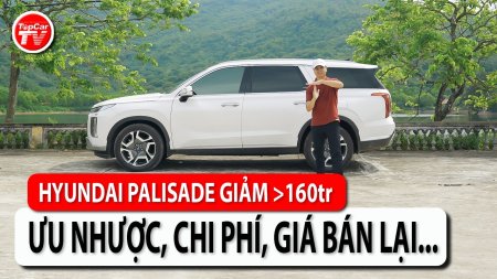 Giảm giá 160tr, Hyundai Palisade bộc lộ công năng, chi phí & giá bán lại ra sao? | TIPCAR TV
