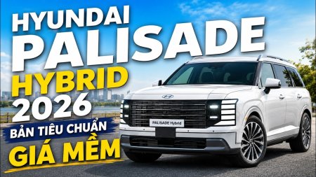 Hyundai Palisade Hybrid 2026 bản tiêu chuẩn: Vẫn rất xịn sò và dự sẽ hút khách!