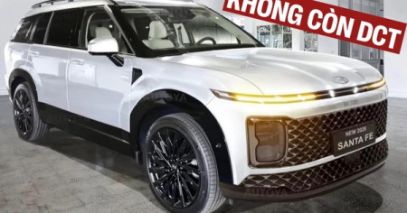 Hyundai Santa Fe 2027 có thay đổi quan trọng: Bỏ hộp số DCT, tinh chỉnh thiết kế
đậm chất Land Rover hơn, chưa rõ có 'vuốt' lại đuôi không