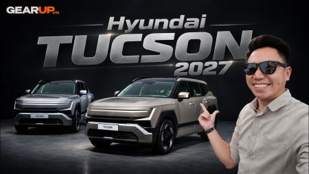 HYUNDAI TUCSON 2027: dài nhất phân khúc, máy HEV 242 HP và nội thất Palisade | GearUpVN
