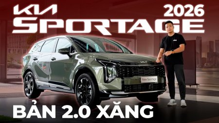 Kia Sportage 2026 2.0 Luxury vừa về đại lý có gì để đấu Mazda CX-5 hay Hyundai Tucson?