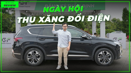 Mang Santa Fe 2019, chạy 13v đổi được Vinfast VF... mấy?