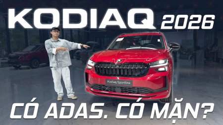 Skoda Kodiaq 2026 đã có ADAS. Giá cao hơn cả Palisade liệu có đáng?