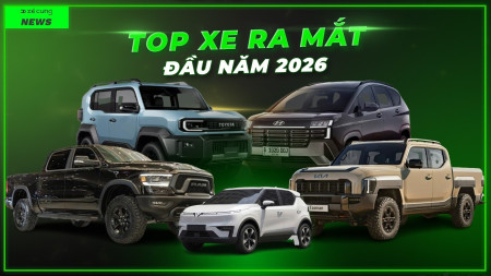 Xe mới lộ diện ĐẦU NĂM 2026: Toyota Land Cruiser FJ, Jeep & RAM trở lại, VF5 facelift, Stargazer..